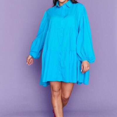 Dresses Lorraine Designs  | Ginger Bright Blue Dress