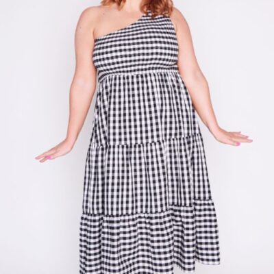 Dresses Lorraine Designs  | Spencer Black Gingham Dress