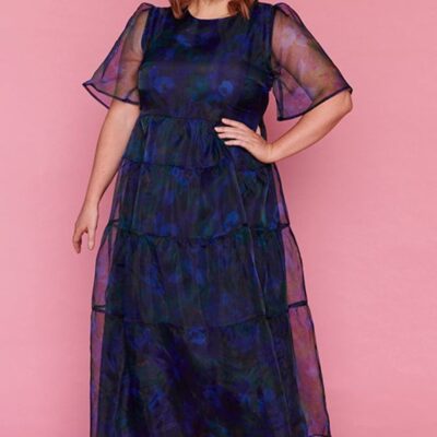 Dresses Lorraine Designs  | Rome Midnight Garden Party Dress