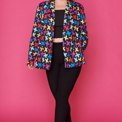 Jackets & Coats Lorraine Designs  | Bel Air Criss Cross Blazer