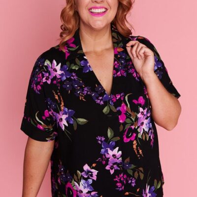 Tops Lorraine  | Monnie Night Flower Top