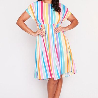 Dresses Lorraine Designs  | Bam Lpd Candy Stripe Dress