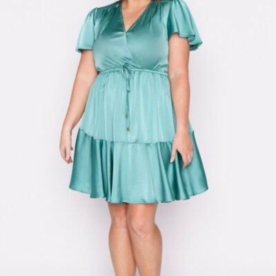 Dresses Lorraine Designs  | Peyton Wasabi Green Party Dress