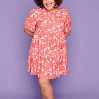 Dresses Lorraine Designs  | Jackson Funky Flamingo Dress