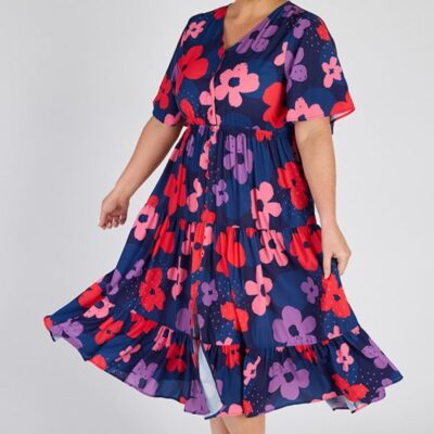 Dresses Lorraine Designs  | Blair Autumn Breeze Maxi Dress