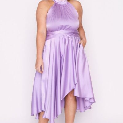 Dresses Lorraine Designs  | Oceania Purple Rose Party Dress