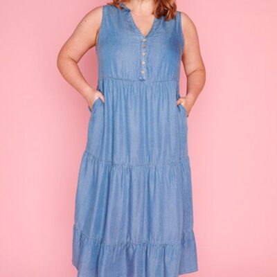 Dresses Lorraine Designs  | Frannie Chambray Dress