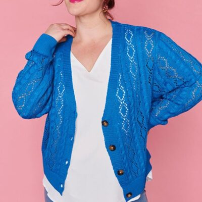 Knits & Cardigans Layo  | Yvonne Cobalt Cardi