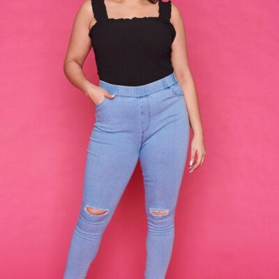 Pants & Jeans Lorraine Designs  | City Blue Denim Jeggings