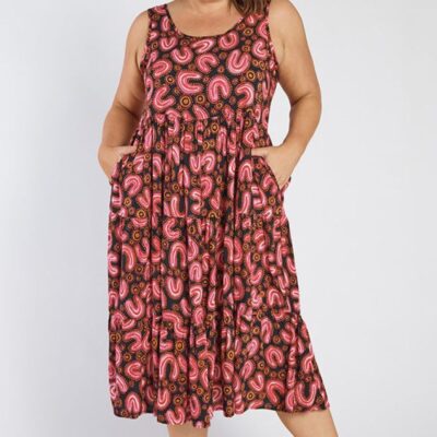 Dresses Lorraine Designs  | Teagan Yarli Creative Sleeveless Dress