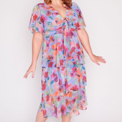 Dresses Lorraine Designs  | Rowen Whimsical Water Colour Dress