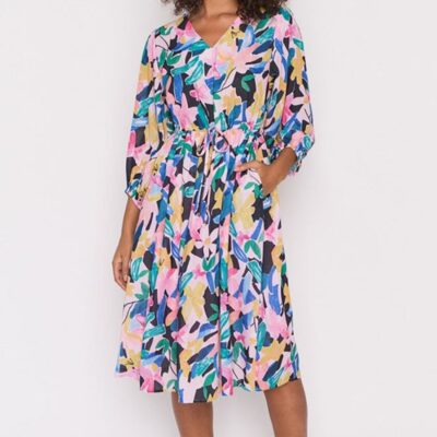 Dresses Lorraine Designs  | Carter Colour Block Garden Dress