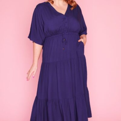 Dresses Lorraine Designs  | Maddie Navy Dress