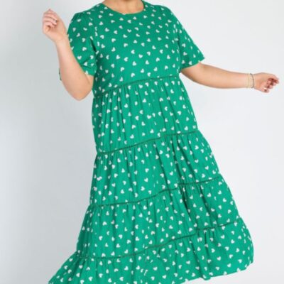 Dresses Lorraine Designs  | Aurelia Green Cupid Maxi Dress