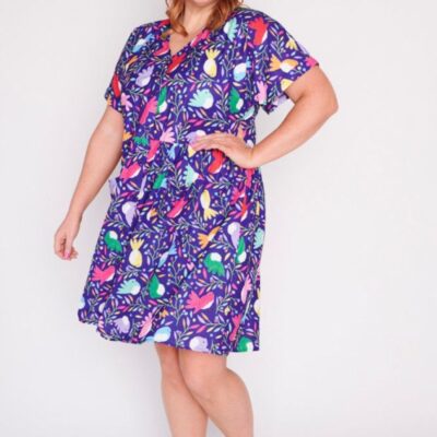 Dresses Lorraine Designs  | Jackie Willy Wagtail Pocket Front Dress