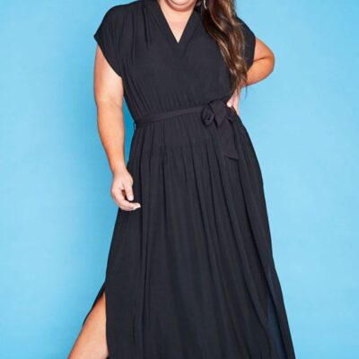 Dresses Lorraine Designs  | Miley Black Maxi Dress