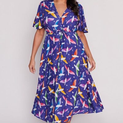 Dresses Lorraine Designs  | Michelle Rainbow Crackle Dress