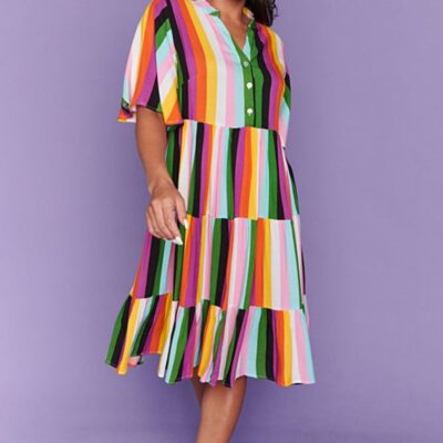 Dresses Lorraine Designs  | Posey New York Stripe Dress