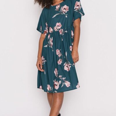 Dresses Lorraine Designs  | Allsorts Teal Floral Dress