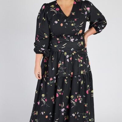 Dresses Lorraine Designs  | Tally Butterfly Meadow Maxi Dress